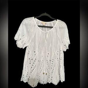 Michael Kors size small white tunic